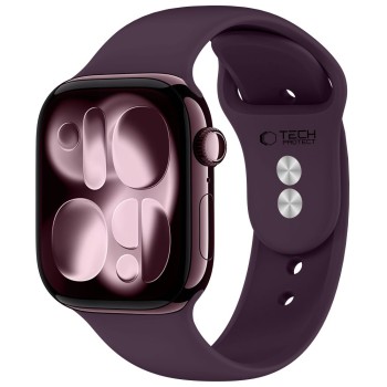 Tech-Protect Silicone strap for Apple Watch 40 / 41 / 42 mm - dark cherry
