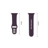 Tech-Protect Silicone strap for Apple Watch 40 / 41 / 42 mm - dark cherry Tech-Protect Silicone strap for Apple Watch 40 / 41 / 42 mm - dark cherry