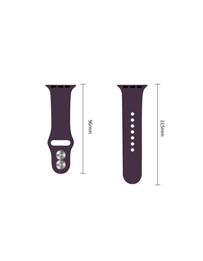 Tech-Protect Silicone strap for Apple Watch 40 / 41 / 42 mm - dark cherry Tech-Protect Silicone strap for Apple Watch 40 / 41 / 42 mm - dark cherry
