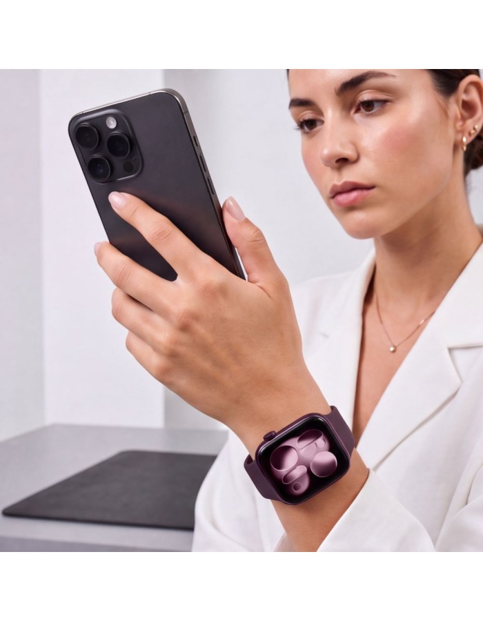 Tech-Protect Silicone strap for Apple Watch 40 / 41 / 42 mm - dark cherry Tech-Protect Silicone strap for Apple Watch 40 / 41 / 42 mm - dark cherry