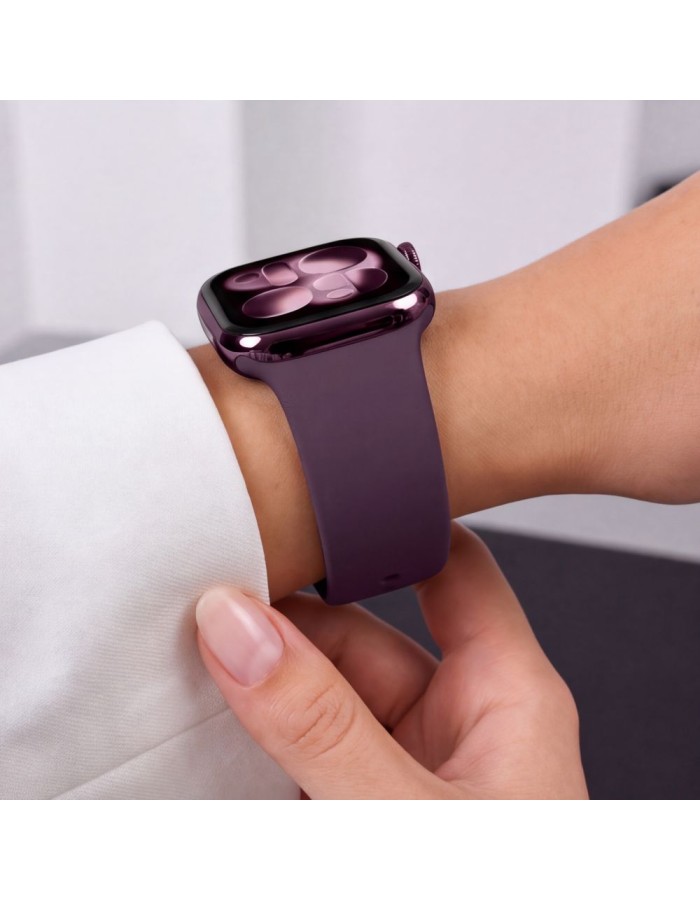 Tech-Protect Silicone strap for Apple Watch 40 / 41 / 42 mm - dark cherry Tech-Protect Silicone strap for Apple Watch 40 / 41 / 42 mm - dark cherry