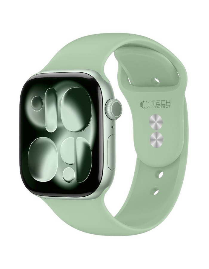 Tech-Protect Silicone Strap for Apple Watch 40/41/42 mm - Light Green Tech-Protect Silicone Strap for Apple Watch 40/41/42 mm - Light Green