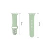 Tech-Protect Silicone Strap for Apple Watch 40/41/42 mm - Light Green Tech-Protect Silicone Strap for Apple Watch 40/41/42 mm - Light Green