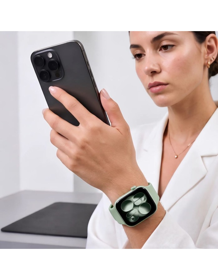Tech-Protect Silicone Strap for Apple Watch 40/41/42 mm - Light Green Tech-Protect Silicone Strap for Apple Watch 40/41/42 mm - Light Green