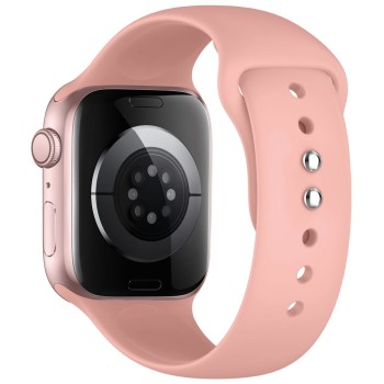 Tech-Protect Silicone Strap for Apple Watch 44 / 45 / 46 / 49 mm - Pink Tech-Protect Silicone Strap for Apple Watch 44 / 45 / 46 / 49 mm - Pink
