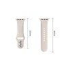 Tech-Protect Silicone Strap for Apple Watch 44 / 45 / 46 / 49 mm - Beige Tech-Protect Silicone Strap for Apple Watch 44 / 45 / 46 / 49 mm - Beige