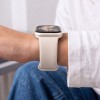 Tech-Protect Silicone Strap for Apple Watch 44 / 45 / 46 / 49 mm - Beige Tech-Protect Silicone Strap for Apple Watch 44 / 45 / 46 / 49 mm - Beige