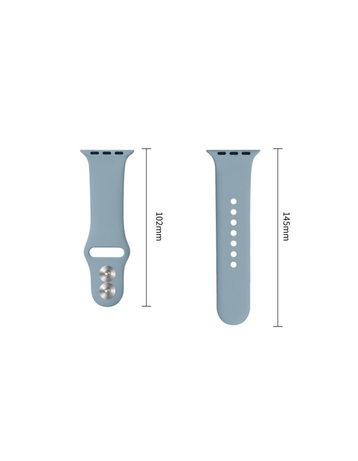 Tech-Protect Silicone Strap for Apple Watch 44 / 45 / 46 / 49 mm - Blue Tech-Protect Silicone Strap for Apple Watch 44 / 45 / 46 / 49 mm - Blue