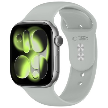 Tech-Protect Silicone Strap for Apple Watch 44 / 45 / 46 / 49 mm - Gray