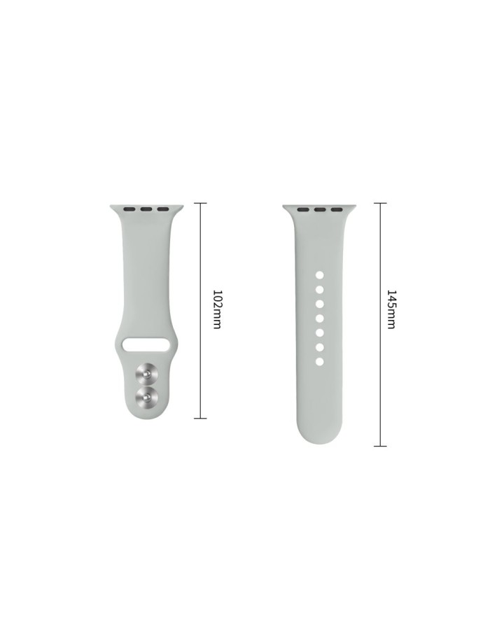 Tech-Protect Silicone Strap for Apple Watch 44 / 45 / 46 / 49 mm - Gray Tech-Protect Silicone Strap for Apple Watch 44 / 45 / 46 / 49 mm - Gray