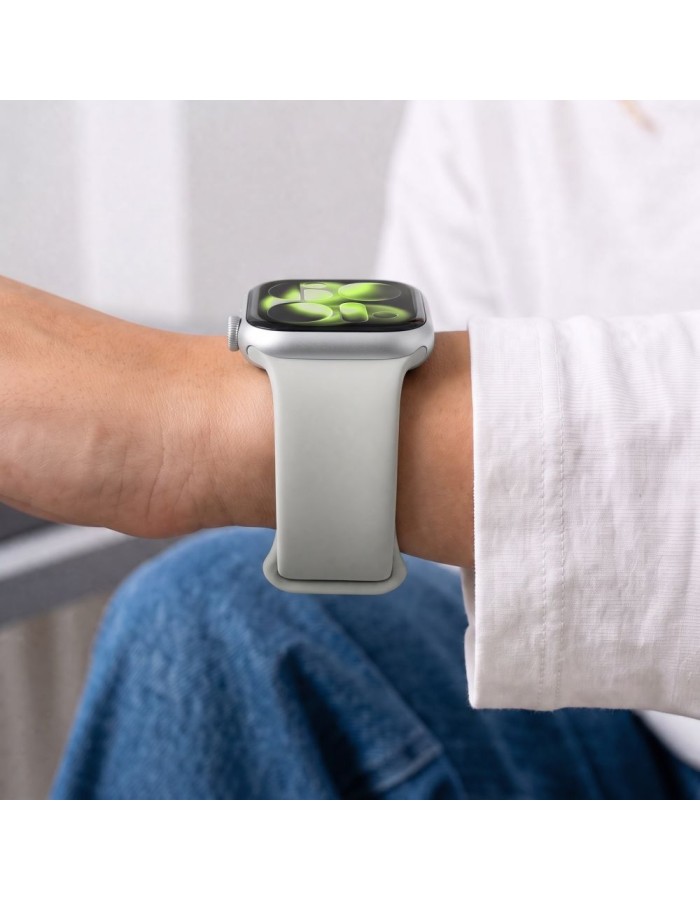 Tech-Protect Silicone Strap for Apple Watch 44 / 45 / 46 / 49 mm - Gray Tech-Protect Silicone Strap for Apple Watch 44 / 45 / 46 / 49 mm - Gray