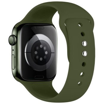 Tech-Protect Silicone Strap for Apple Watch 44 / 45 / 46 / 49 mm - Green Tech-Protect Silicone Strap for Apple Watch 44 / 45 / 46 / 49 mm - Green