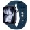 Tech-Protect Silicone Strap for Apple Watch 44 / 45 / 46 / 49 mm - Navy Blue