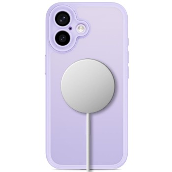 Tech-Protect MagPeak MagSafe CC Case for iPhone 17 - Matte Purple