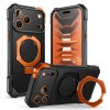 Supcase UB Grip Mag MagSafe Aramid Case for iPhone 18 Pro Max / 17 Pro Max - Black and Orange