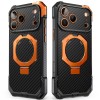 Supcase UB Grip Mag MagSafe Aramid Case for iPhone 18 Pro Max / 17 Pro Max - Black and Orange