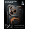 Supcase UB Grip Mag MagSafe Aramid Case for iPhone 18 Pro Max / 17 Pro Max - Black and Orange