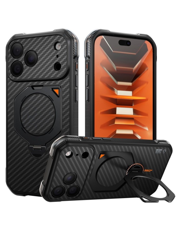Supcase UB Aero MagSafe Aramid Case for iPhone 18 Pro Max / 17 Pro Max - Black