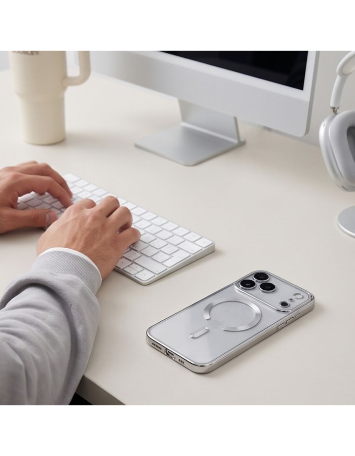 Tech-Protect MagFlex case for iPhone 18 Pro Max / 17 Pro Max - silver Tech-Protect MagFlex case for iPhone 18 Pro Max / 17 Pro Max - silver
