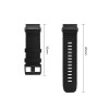 Tech-Protect Nylon Classic Strap for Garmin Fenix 5X / 5X Plus / 6X / 6X Pro / 7X / 8 / 8 Pro / 9 / 9 Pro (47 mm) - Black Tech-Protect Nylon Classic Strap for Garmin Fenix 5X / 5X Plus / 6X / 6X Pro / 7X / 8 / 8 Pro / 9 / 9 Pro (47 mm) - Black