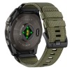 Tech-Protect Nylon Classic Strap for Garmin Fenix ​​5X / 5X Plus / 6X / 6X Pro / 7X / 8 / 8 Pro / 9 / 9 Pro (47 mm) - green