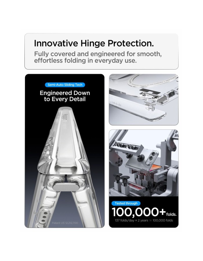 Spigen Ultra Hybrid Pro Case for iPhone Duo - Transparent