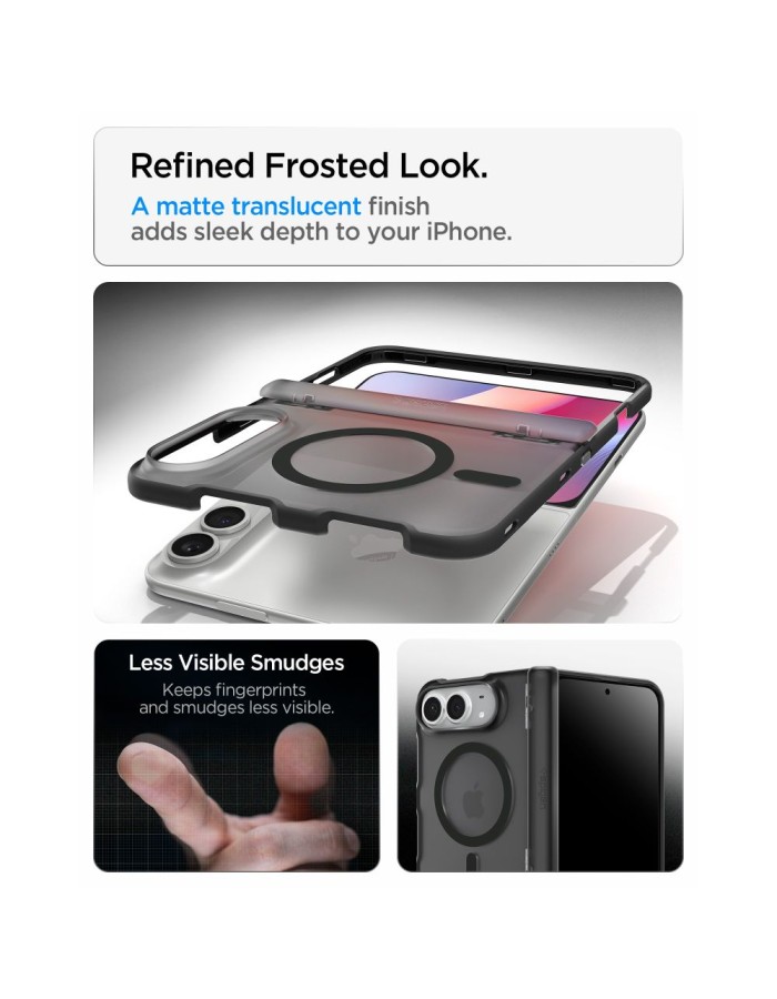 Spigen Ultra Hybrid Pro MagSafe Case for iPhone Duo - Black Spigen Ultra Hybrid Pro MagSafe Case for iPhone Duo - Black