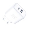3mk DualCharge 20W PD3.0 QC 3.0 PPS USB 1A1C Wall Charger - White