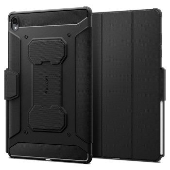 Spigen Rugged Armor Pro Case for Samsung Galaxy Tab S12+ 12.6" - Matte Black