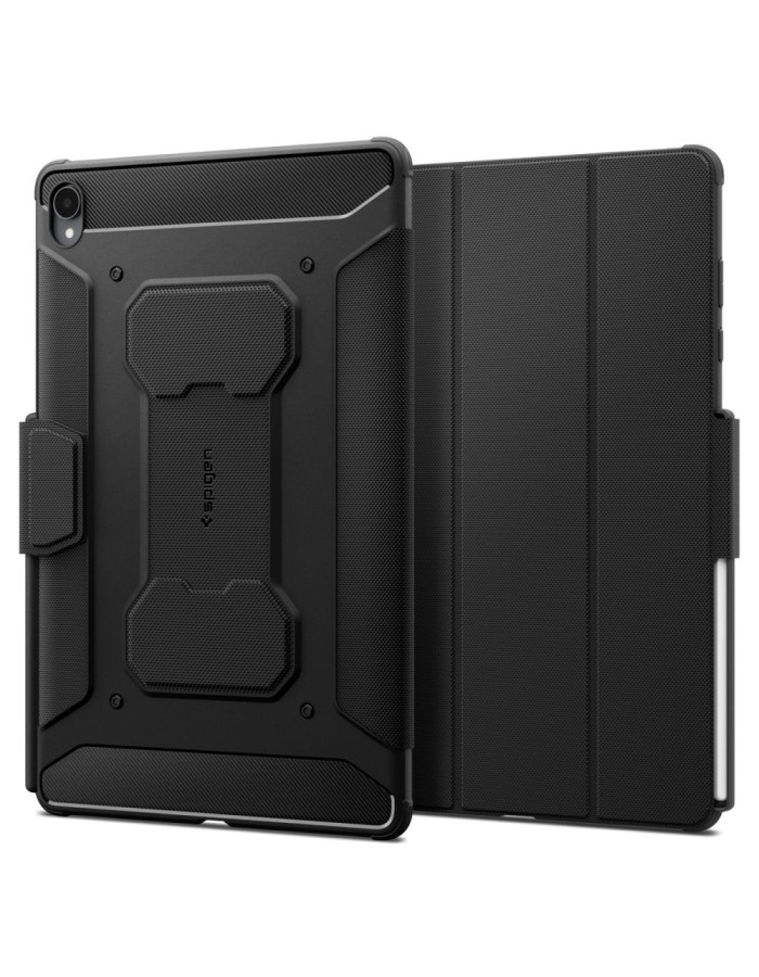 Spigen Rugged Armor Pro Case for Samsung Galaxy Tab S12+ 12.6" - Matte Black