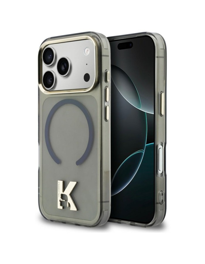 Karl Lagerfeld IML K Head Case for iPhone 18 Pro / 17 Pro - Black