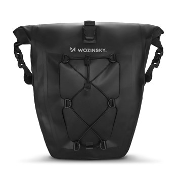 Wozinsky Waterproof Bike Pannier Bag 25L Black (WBB24BK)
