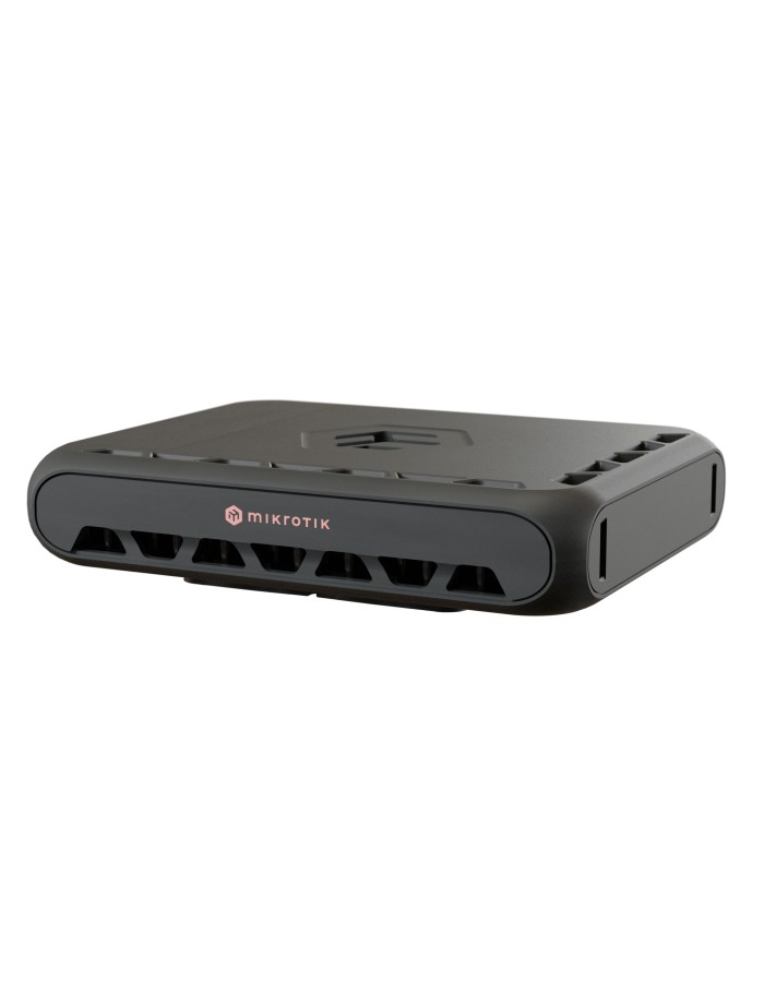 MikroTik Router Wi-Fi 7 hAP be³ Media 5x2.5GbE/PoE In/Matter RBMA53UG-HBEH