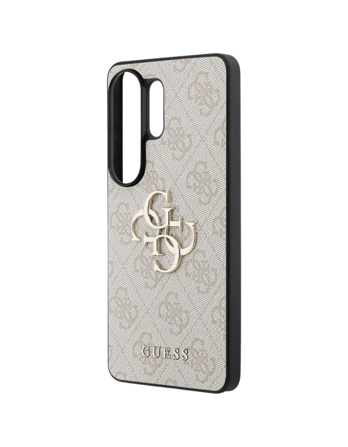Guess 4G Big Metal Logo Case for Samsung Galaxy S26 Ultra - Pink