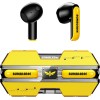Transformers TWS Earphones, Deep Bass Sound, IPX5 Waterproof, TF-T01 Yellow