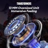 Transformers TWS Earphones, Deep Bass Sound, IPX5 Waterproof, TF-T01 Yellow