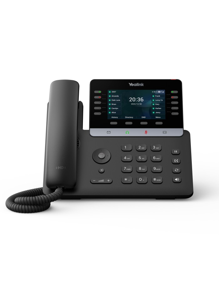 Yealink IP Phone 4G LTE Desktop PoE 4.3'' Gigabit, Color Screen, USB, Bluetooth & Wi-Fi T74LTE
