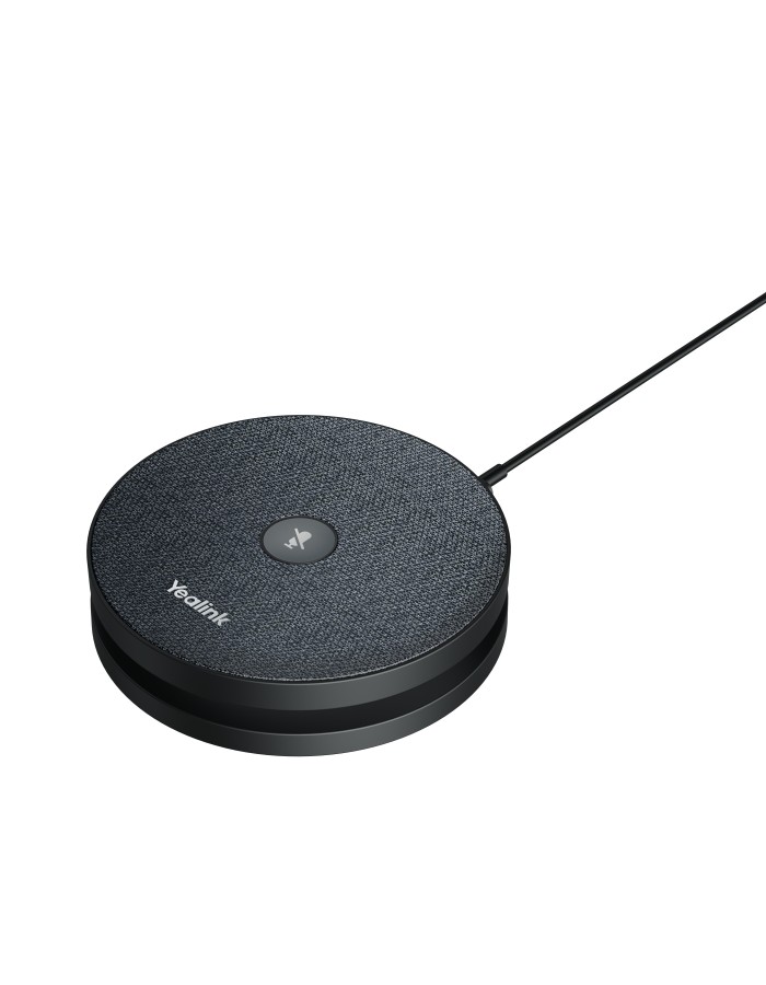 Yealink Conferencing Microphone Wireless Desktop 360° 6m Voice Pickup for UVC, MeetingBar, SmartVision40 VCM36-W Pro Package