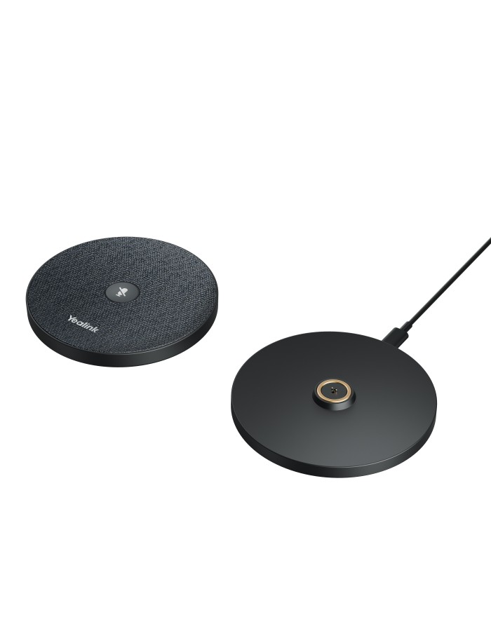 Yealink Conferencing Microphone Wireless Desktop 360° 6m Voice Pickup for UVC, MeetingBar, SmartVision40 VCM36-W Pro Package