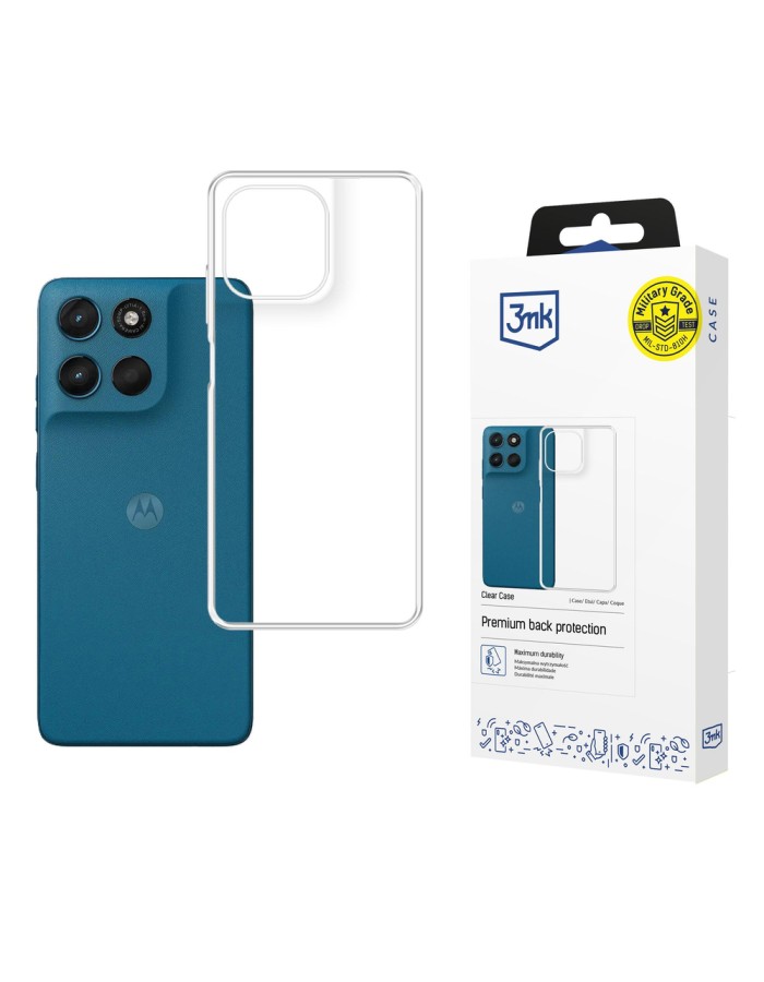 3mk Clear Case for Motorola Moto G57 Power - transparent 3mk Clear Case for Motorola Moto G57 Power - transparent