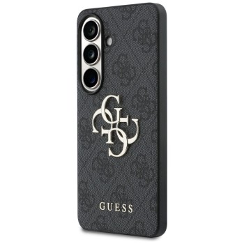 Guess 4G Big Metal Logo Case for Samsung Galaxy S26 Plus - Black