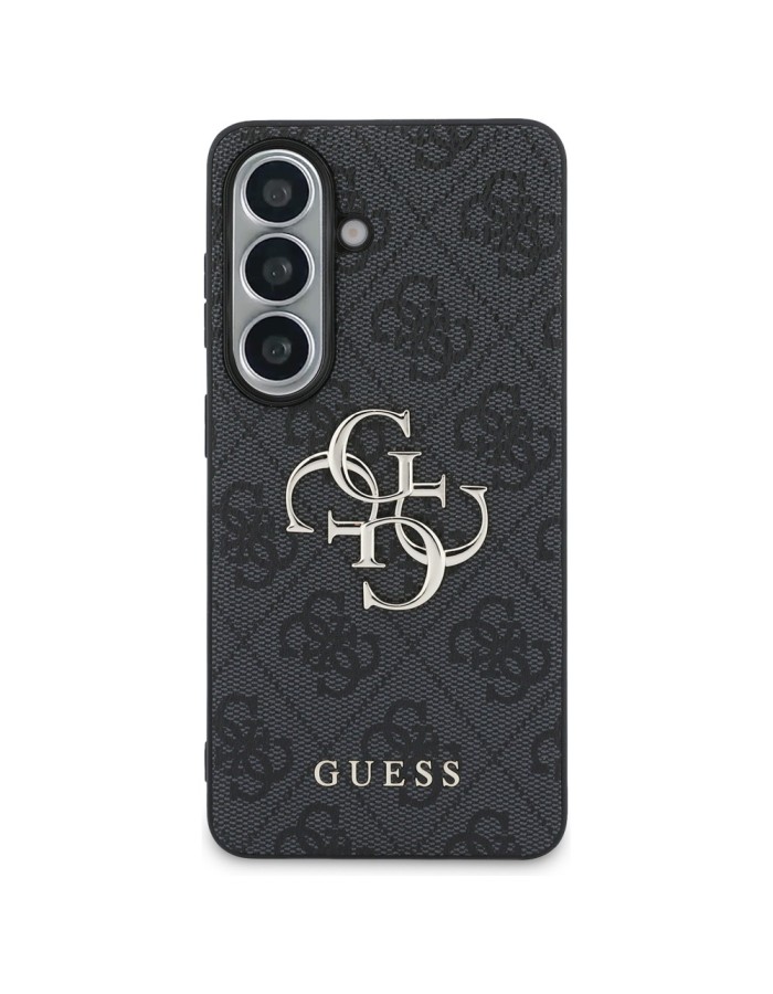 Guess 4G Big Metal Logo Case for Samsung Galaxy S26 Plus - Black