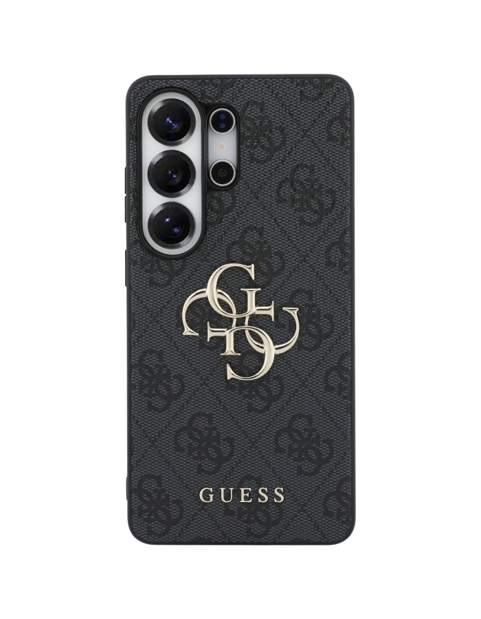 Guess 4G Big Metal Logo Case for Samsung Galaxy S26 Ultra - Black