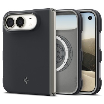 Spigen Nano Pop MagSafe Case for iPhone Duo - Black and Gray