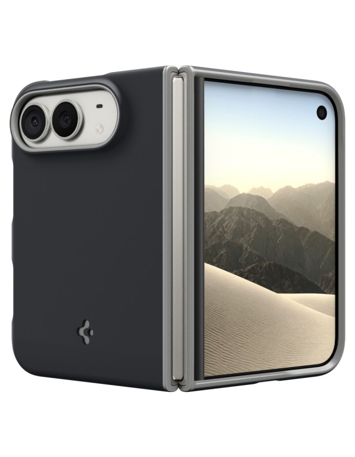 Spigen Nano Pop MagSafe Case for iPhone Duo - Black and Gray Spigen Nano Pop MagSafe Case for iPhone Duo - Black and Gray