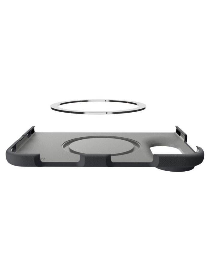 Spigen Nano Pop MagSafe Case for iPhone Duo - Black and Gray Spigen Nano Pop MagSafe Case for iPhone Duo - Black and Gray