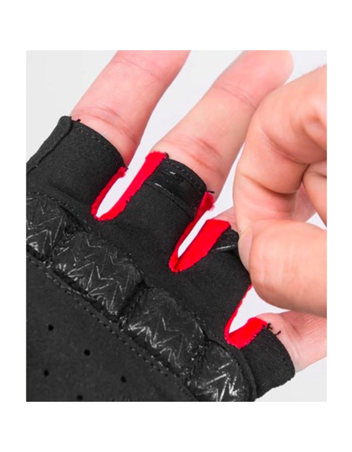 Rockbros S169BR XL cycling gloves with gel inserts - black and red