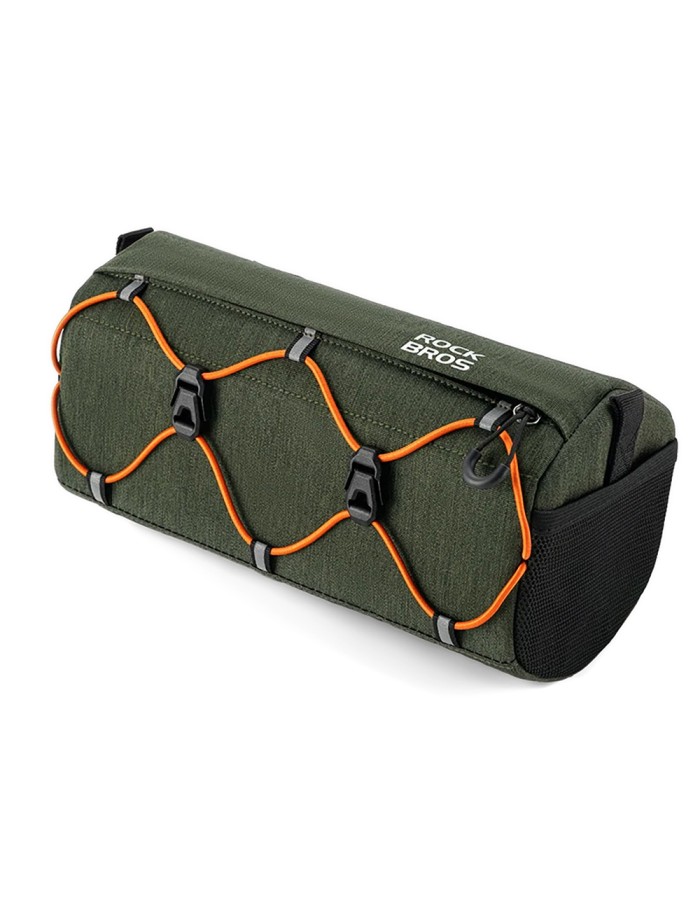Rockbros 30110054001 bicycle handlebar bag 2.2 l - green Rockbros 30110054001 bicycle handlebar bag 2.2 l - green