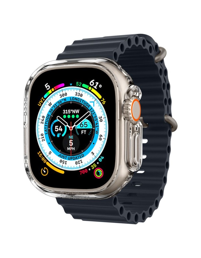 Spigen Thin Fit Case for Apple Watch Ultra 1 / 2 / 3 (49 mm) - Transparent
