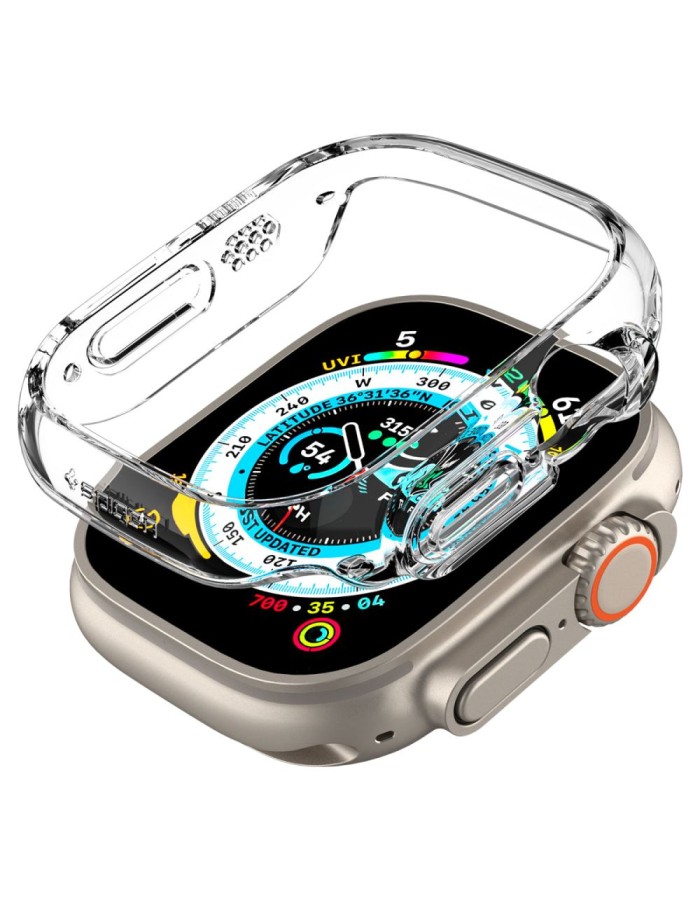 Spigen Thin Fit Case for Apple Watch Ultra 1 / 2 / 3 (49 mm) - Transparent